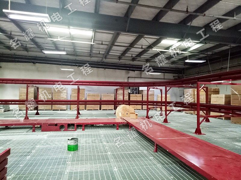 菏澤市名耀機(jī)電工程有限公司工程案例韻達(dá)分揀機(jī)