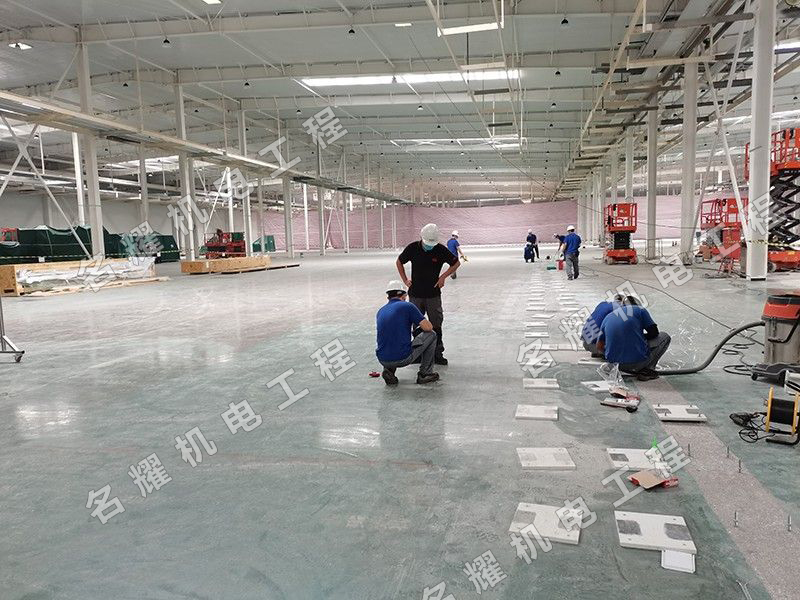 菏澤市名耀機電工程有限公司工程案例保定長城熱處理線搬遷