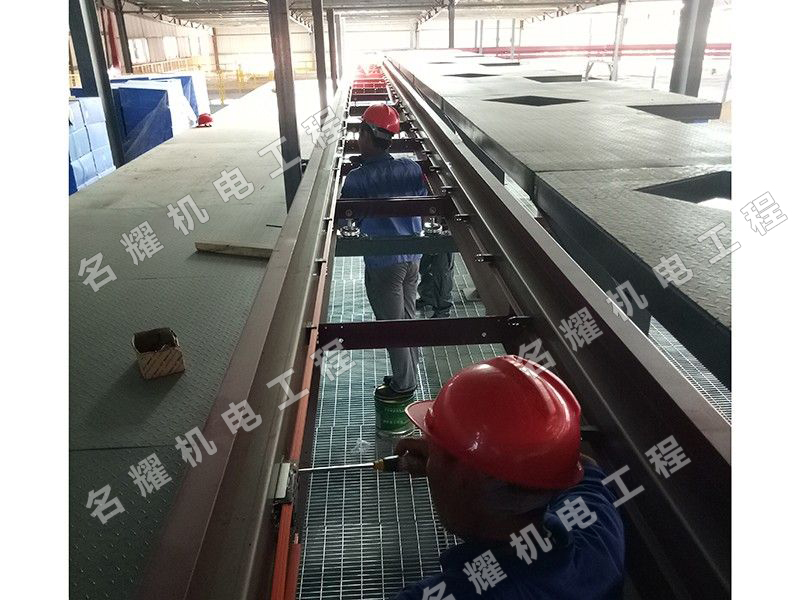 菏澤市名耀機(jī)電工程有限公司工程案例韻達(dá)分揀機(jī)