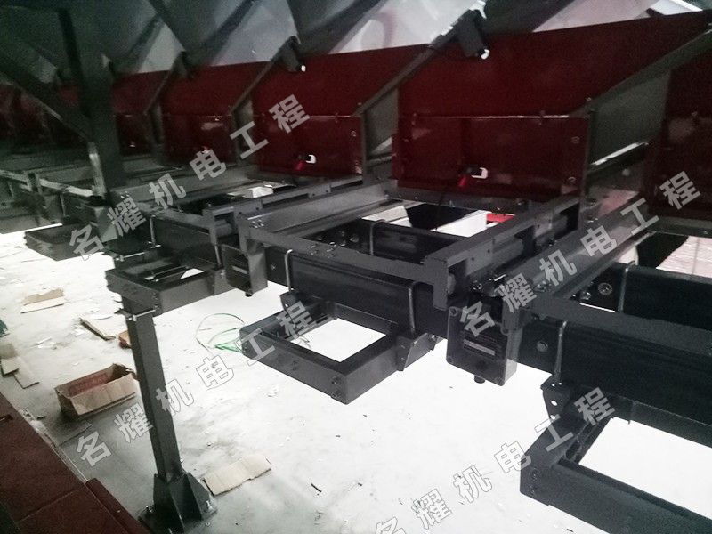 菏澤市名耀機(jī)電工程有限公司工程案例韻達(dá)分揀機(jī)