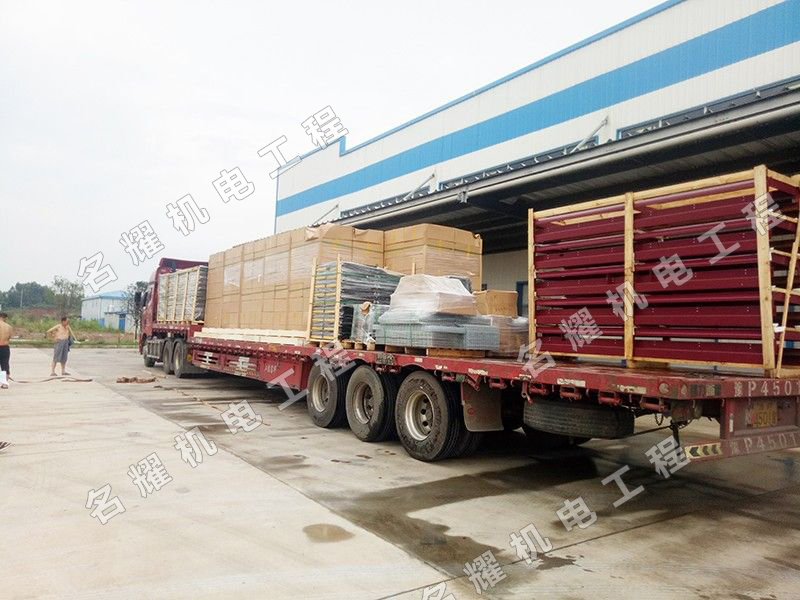 菏澤市名耀機(jī)電工程有限公司工程案例韻達(dá)分揀機(jī)