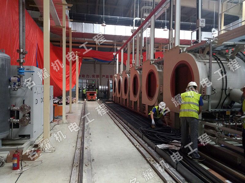 菏澤市名耀機(jī)電工程有限公司工程案例保定長城熱處理線搬遷